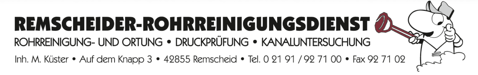 Remscheider Rohrreinigungsdienst Logo